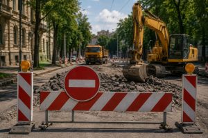 Вулицю Кубійовича у Львові перекривають на два місяці