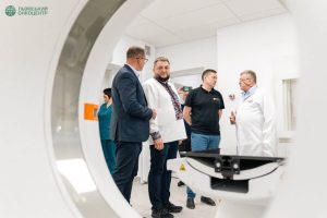 У Львівському онкоцентрі запустили новітній комп’ютерний томограф