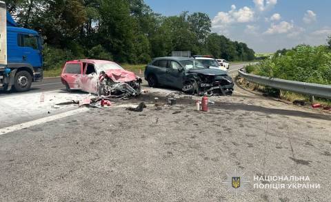 Стрийський район: в аварії загинула пасажирка Volkswagen, ще п’ятеро госпіталізовані