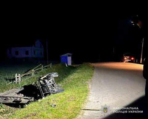 Квадроцикл з’їхав у кювет на Самбірщині — водій загинув