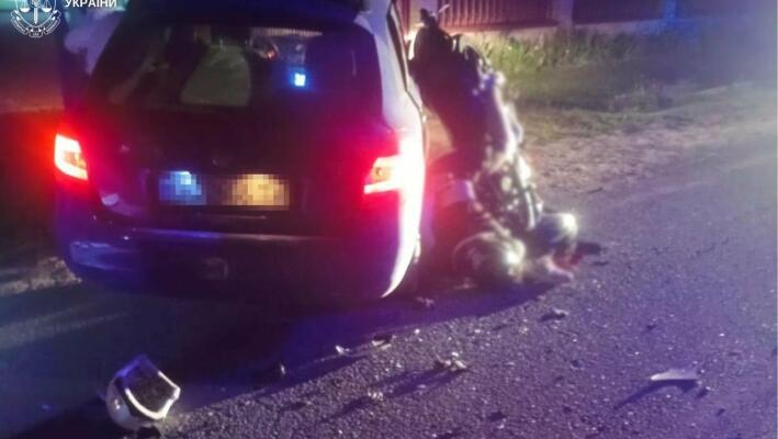 На Стрийщині внаслідок зіткнення з легковиком загинув 17-річний мотоцикліст, 14-річну сестру госпіталізували