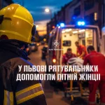 Через балкон у Львові рятувальники дісталися до травмованої пенсіонерки
