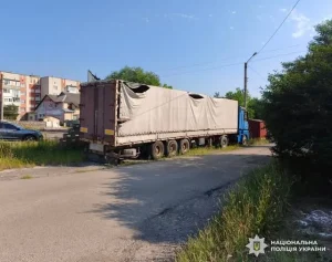 У Стрию затримали 23-річного підозрюваного у підпалі вантажівки