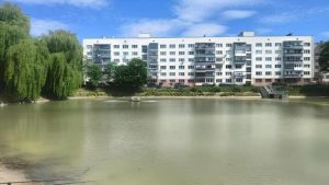 У парку «Піскові озера» у Львові почали очищувати водойму