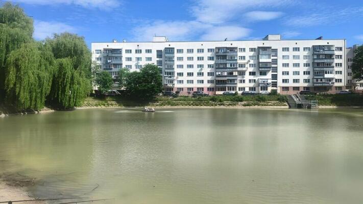 У парку «Піскові озера» у Львові почали очищувати водойму