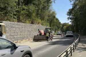 Габіонне укріплення в’їзду до Львова завершили на Личаківській