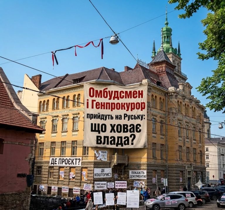 У Львові невідомі незаконно заволоділи приміщенням поліклініки в центрі міста