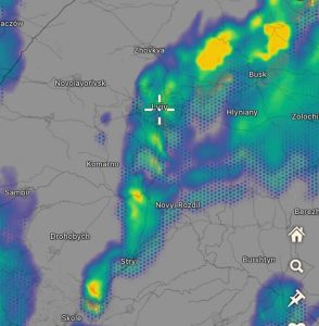 У Львові пройшов рясний дощ