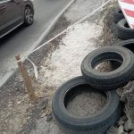 У Львові тротуар так і залишився без ремонту