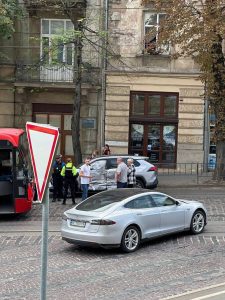 У Львові рейсовий автобус потрапив у дорожньо-транспортну пригоду
