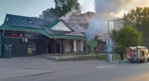 Пожежа сталася в аптеці на Тракті Глинянському: є загиблий