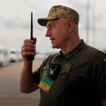 Скупчення транспорту на кордоні України з Польщею у Львівській області