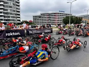 Павло Баль здобув дві золоті медалі на чемпіонаті Польщі з паравелоспорту
