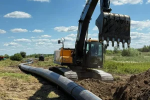 Прокладено новий 500-метровий водогінний (каналізаційний) відрізок мережі
