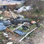 У Львівській області ділянку, призначену для гаражів, перетворили на стихійне сміттєзвалище