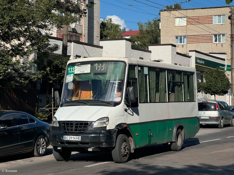 133 маршрутка (автобус) Львів: рух, зупинки