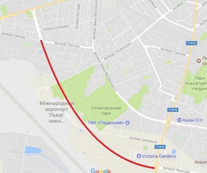 У Львові після 15 років повністю викупили ділянки для продовження вулиці Ряшівської