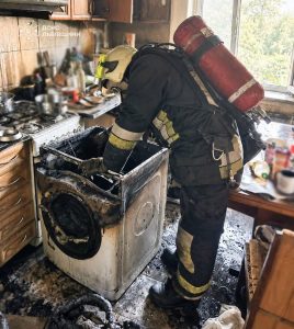 У Львові рятувальники під час пожежі в квартирі вивели мешканців із задимленого під’їзду — троє котів загинули
