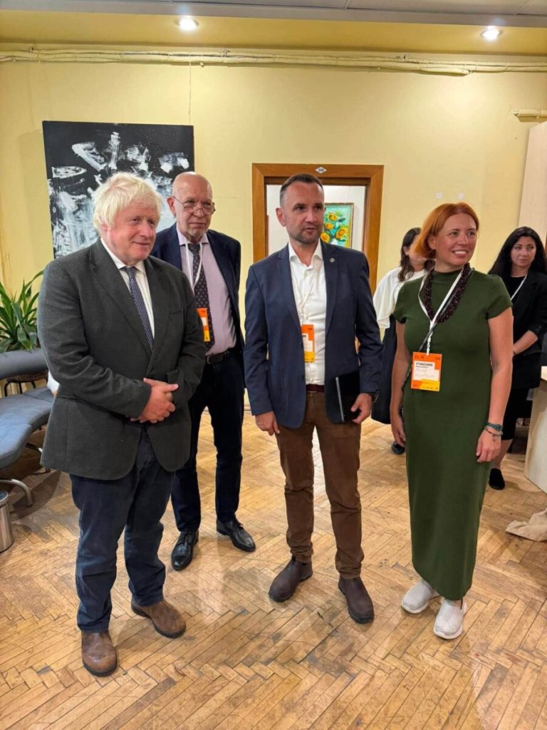 До Львова завітав Борис Джонсон — Point Lviv