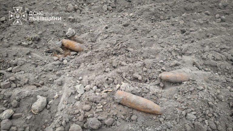 У Львівській області знову натрапили на застарілі вибухонебезпечні боєприпаси