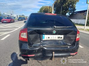 У Малехові зіткнулися Opel Vivaro і Skoda Octavia