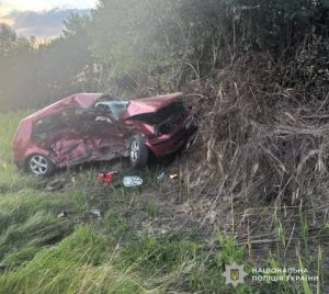 У ДТП біля Городка загинув водій Volkswagen Golf, ще двоє поранені