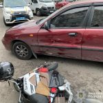 У Львові під час ДТП за участі Lanos травмувався водій електромопеда