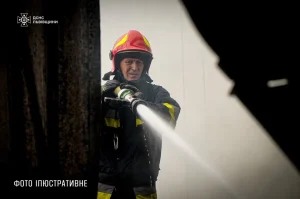 Пожежа в житловому будинку на вулиці Науковій у Львові