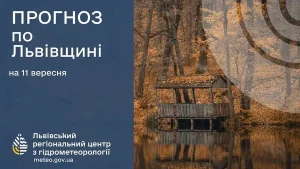 На Львівщині хмарно з дощем і густим туманом
