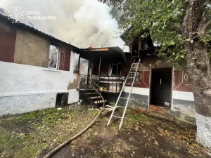 Вогнеборці приборкали пожежу в житловому будинку в селі Гряда на Львівщині