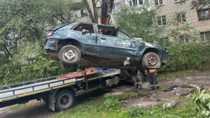 З вулиць Львова вивезли 127 покинутих автомобілів