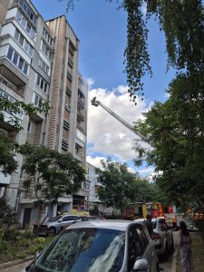 Пожежа в квартирі на Львівщині — кадри з місця події