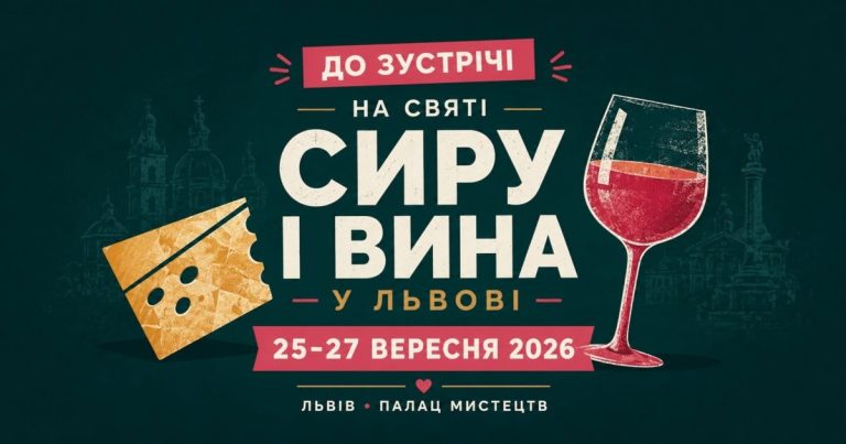 Львів запрошує на фестиваль сиру й вина