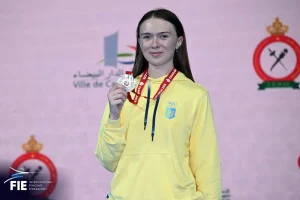 Анна Максименко здобула першу в карʼєрі медаль Кубка світу зі шпаги