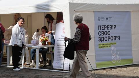Медичні порушення виявлені у більше ніж половини учасників Тижня здоров’я