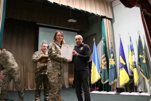 У Львівській області вшанували військовослужбовців Державної спеціальної служби транспорту