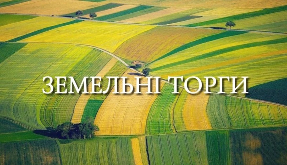 У Львівській області виставлено на продаж шість земельних ділянок