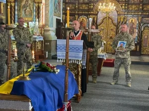 У Стрию попрощалися з героєм Юрієм Пицем