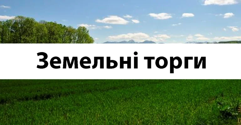 У громадах області з’явились на продаж три земельні ділянки